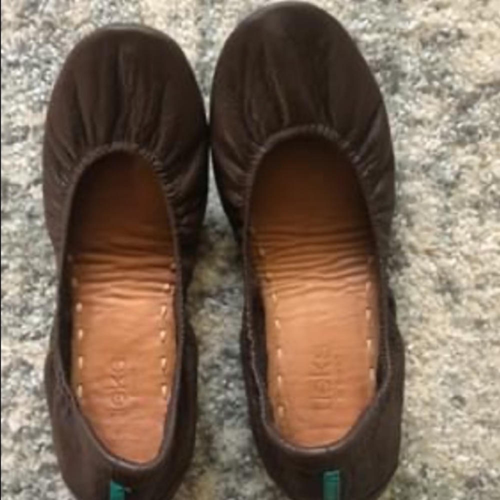 Tieks size 7 Italian leather ballet fats